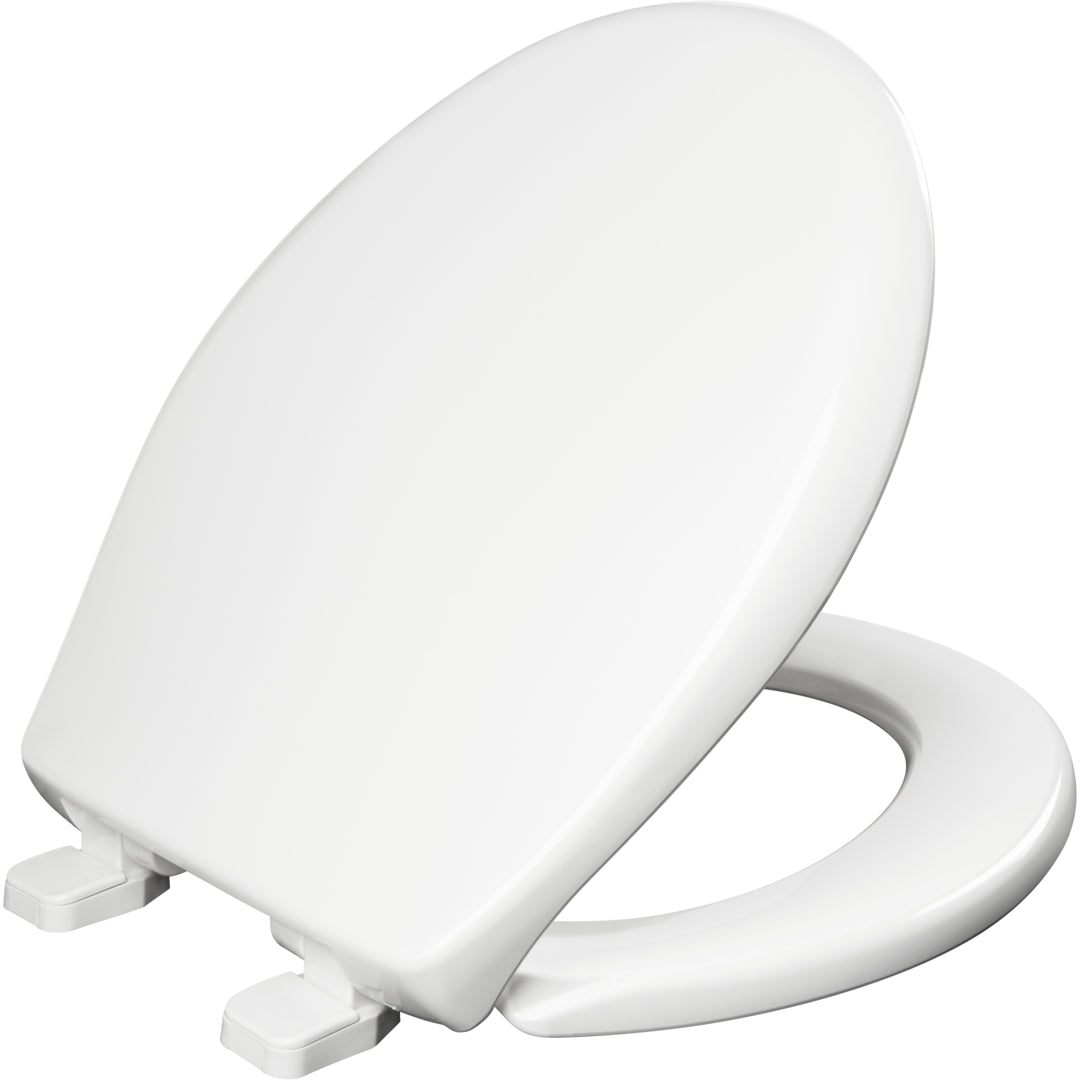1100/100E2 Bemis Kennan™ Plastic Toilet Seat Featuring Stay·Tite® Seat Fastening System™, Whisper·Close®, and Super·Grip® Bumpers