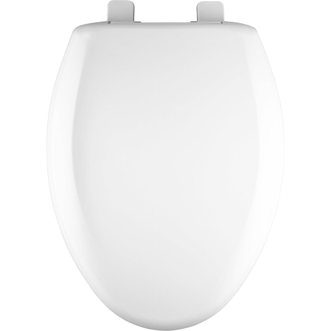1250TTA Bemis Plastic Open Front with Cover Toilet Seat with Top·Tite® Hinges