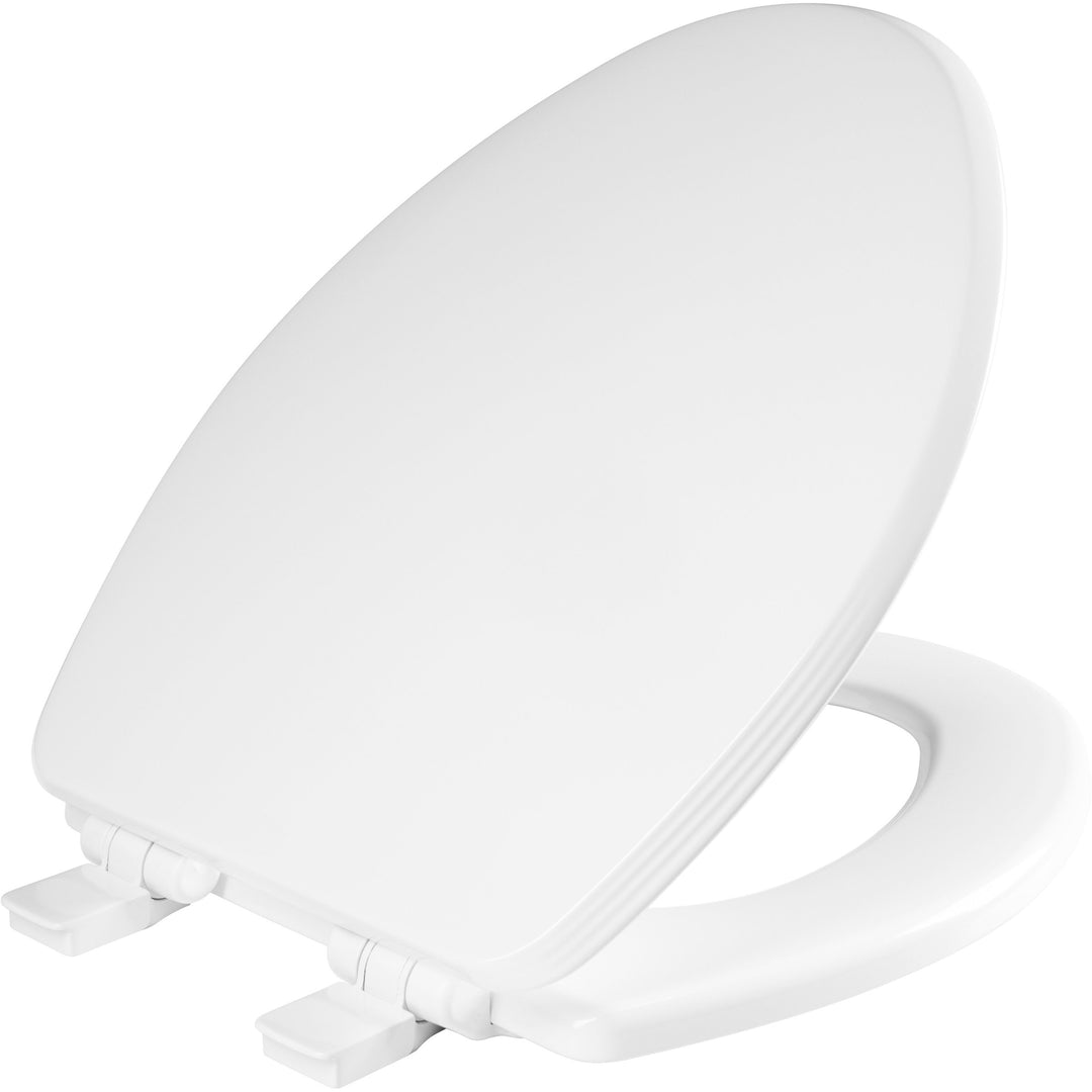 1600/600E4 Bemis Ashland™ Enameled Wood Toilet Seat Featuring Stay·Tite® Seat Fastening System™, Whisper·Close®, Easy·Clean®, and Precision·Fit®