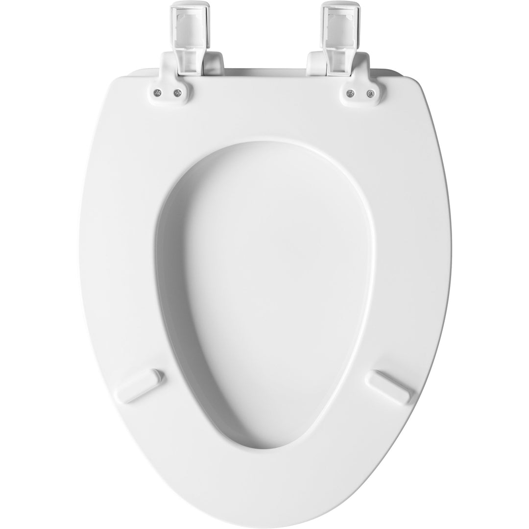 1600/600E4 Bemis Ashland™ Enameled Wood Toilet Seat Featuring Stay·Tite® Seat Fastening System™, Whisper·Close®, Easy·Clean®, and Precision·Fit®
