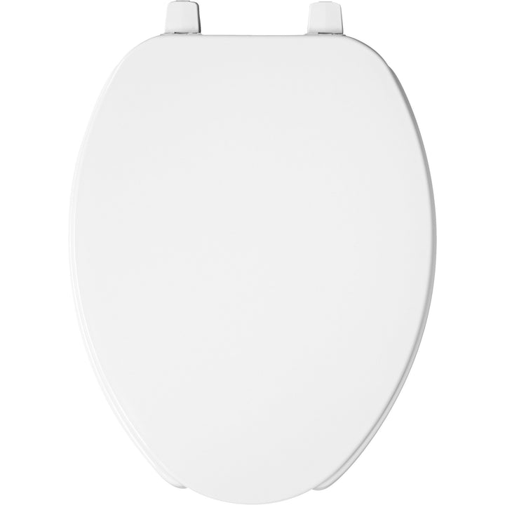 175/75 Bemis Plastic Open Front with Cover Toilet Seat with Top·Tite® Hinges