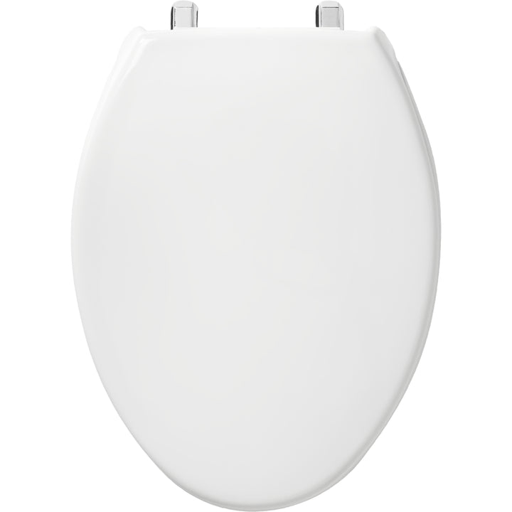 1900/SS Bemis Elongated Plastic Closed Front with Cover Toilet Seat White with Top·Tite® Hinges