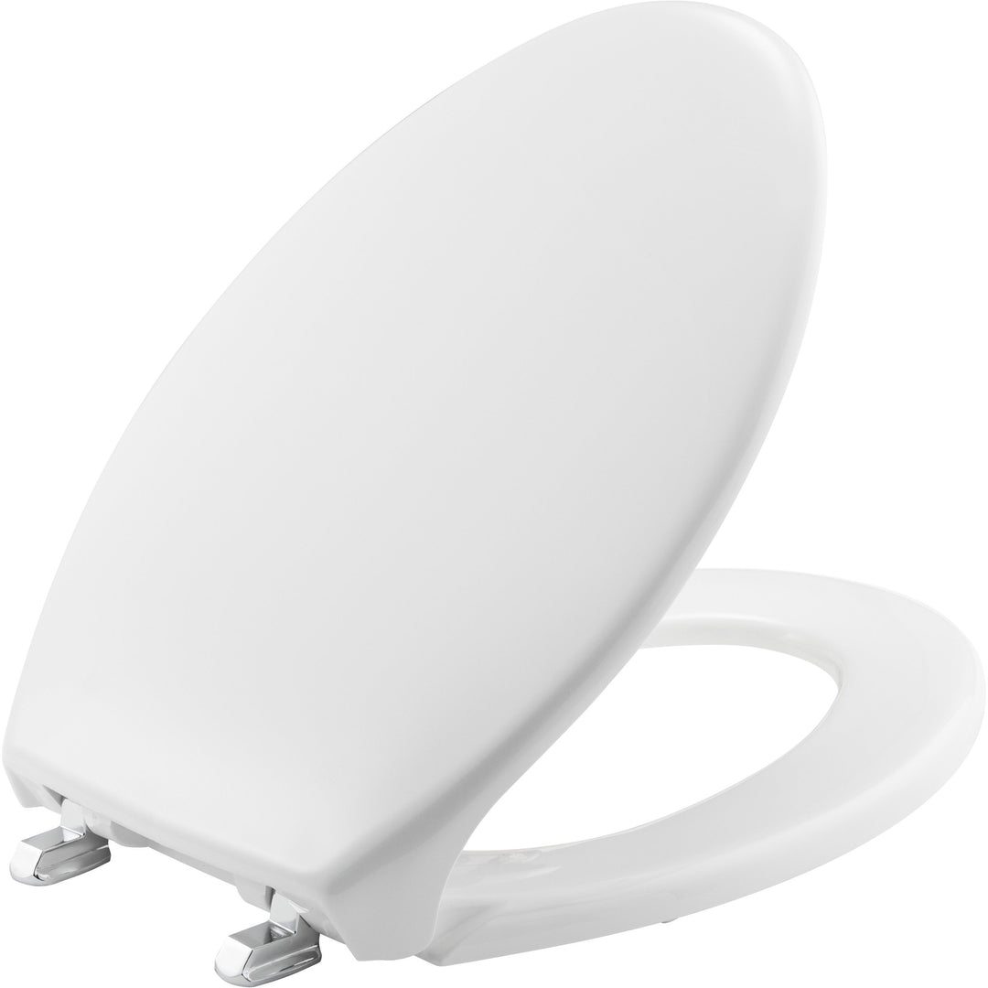 1900/SS Bemis Elongated Plastic Closed Front with Cover Toilet Seat White with Top·Tite® Hinges