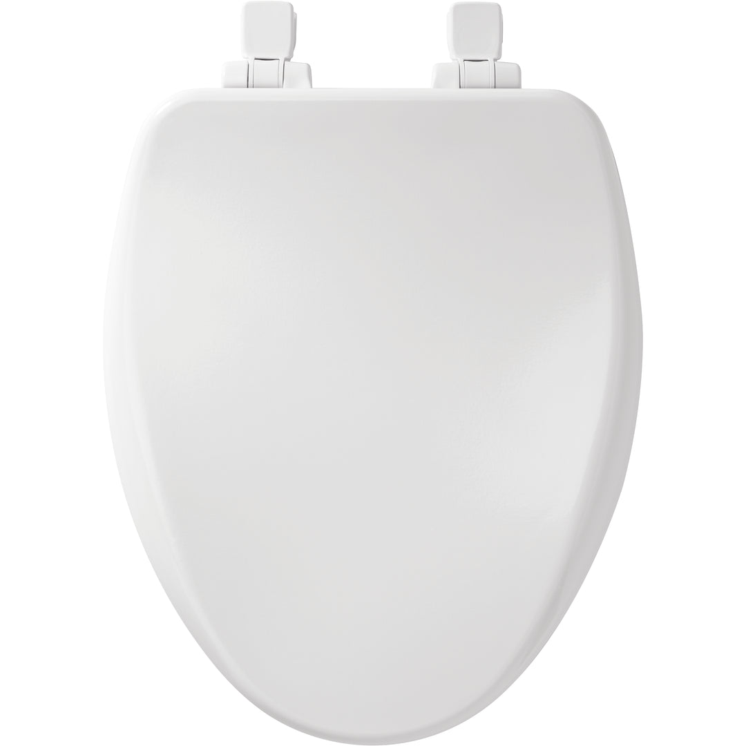 19170PLE4 Bemis Alesio™ Enameled Wood Toilet Seat featuring Stay·Tite® Seat Fastening System™, Whisper·Close®, Easy·Clean®, Precision·Fit®, and Super·Grip® Bumpers