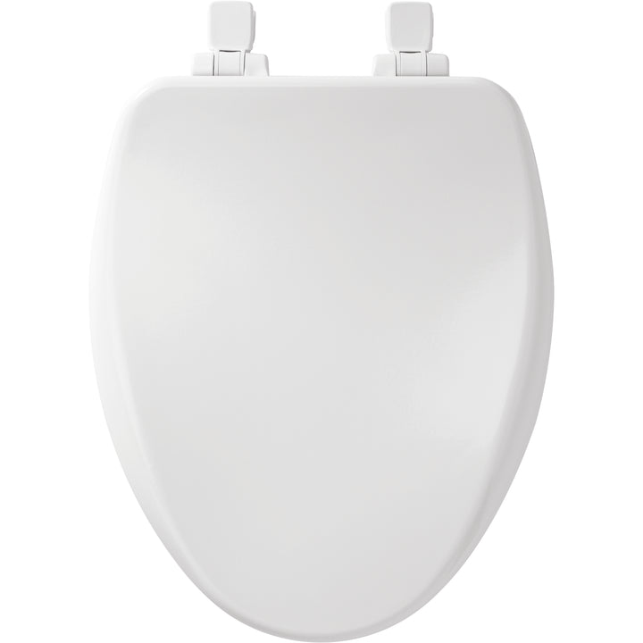 19170PLE4 Bemis Alesio™ Enameled Wood Toilet Seat featuring Stay·Tite® Seat Fastening System™, Whisper·Close®, Easy·Clean®, Precision·Fit®, and Super·Grip® Bumpers
