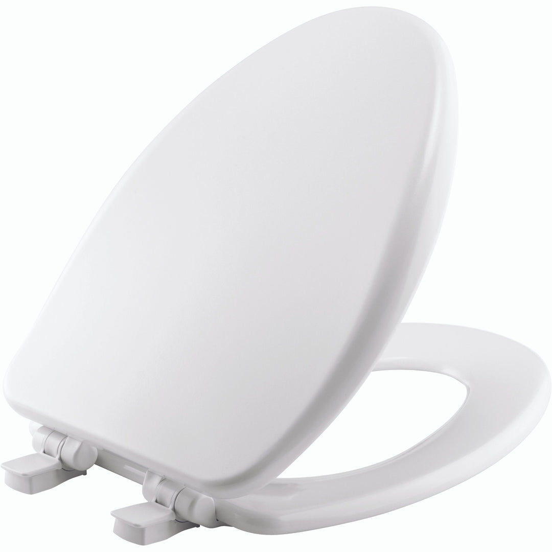 19170PLE4 Bemis Alesio™ Enameled Wood Toilet Seat featuring Stay·Tite® Seat Fastening System™, Whisper·Close®, Easy·Clean®, Precision·Fit®, and Super·Grip® Bumpers