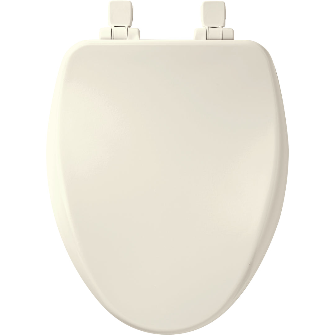 19170PLE4 Bemis Alesio™ Enameled Wood Toilet Seat featuring Stay·Tite® Seat Fastening System™, Whisper·Close®, Easy·Clean®, Precision·Fit®, and Super·Grip® Bumpers