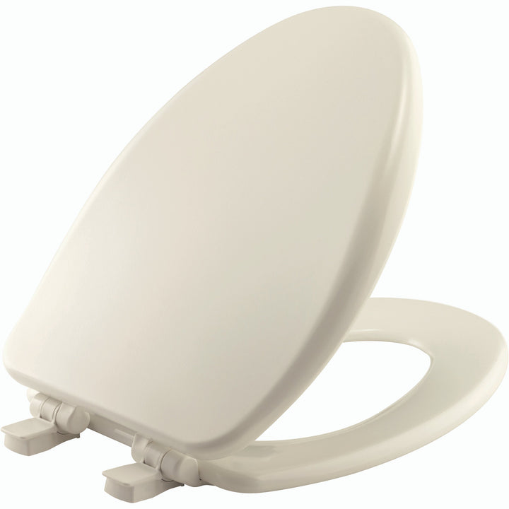 19170PLE4 Bemis Alesio™ Enameled Wood Toilet Seat featuring Stay·Tite® Seat Fastening System™, Whisper·Close®, Easy·Clean®, Precision·Fit®, and Super·Grip® Bumpers