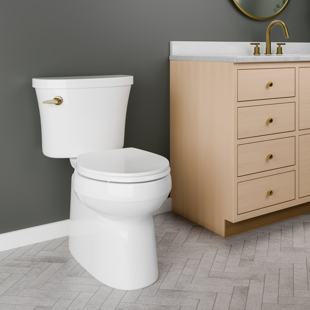 1UFITSL Bemis Universal Fit™ Plastic Universal White Featuring Stay·Tite® Seat Fastening System™ and Whisper·Close®