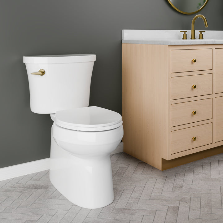 1UFITSL Bemis Universal Fit™ Plastic Universal White Featuring Stay·Tite® Seat Fastening System™ and Whisper·Close®