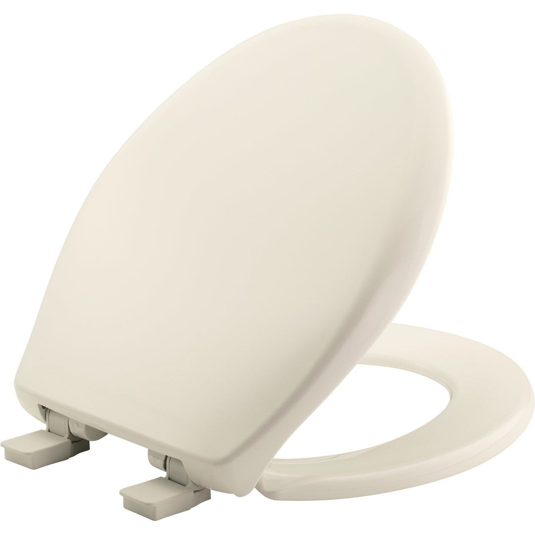 1200/200E4B Bemis Affinity® Plastic Toilet Seat Featuring Stay·Tite® Seat Fastening System™, Whisper·Close®, Easy·Clean®, Precision·Fit® and Super·Grip® Bumpers