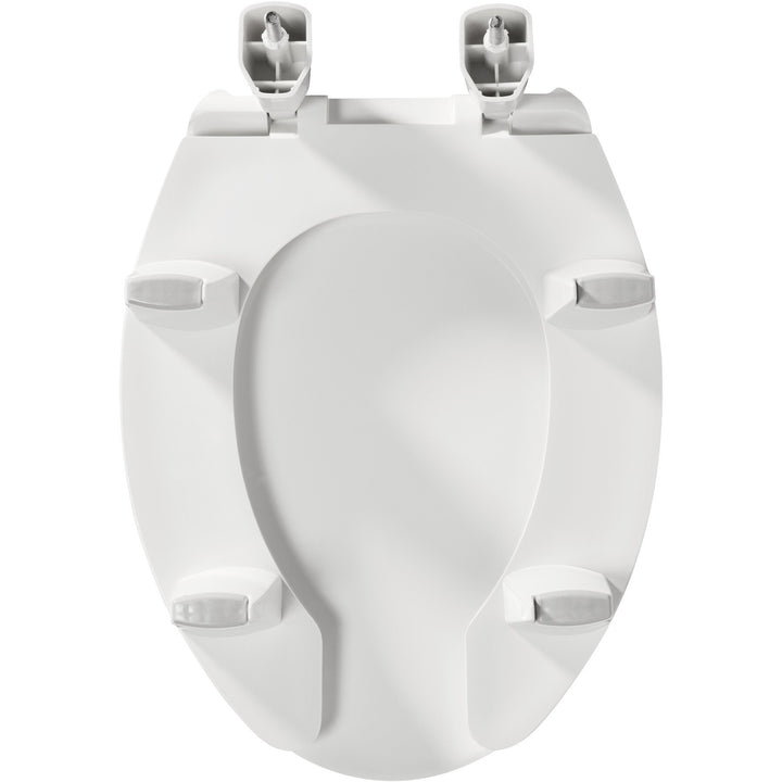E82350TC Bemis Independence Steadfast™ Plastic Toilet Seat Featuring Stay·Tite® Commercial Fastening System™, DuraGuard®, and  Super·Grip® Bumpers