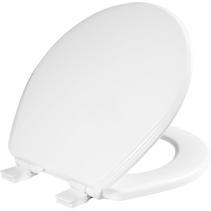 1600/600E4 Bemis Ashland™ Enameled Wood Toilet Seat Featuring Stay·Tite® Seat Fastening System™, Whisper·Close®, Easy·Clean®, and Precision·Fit®