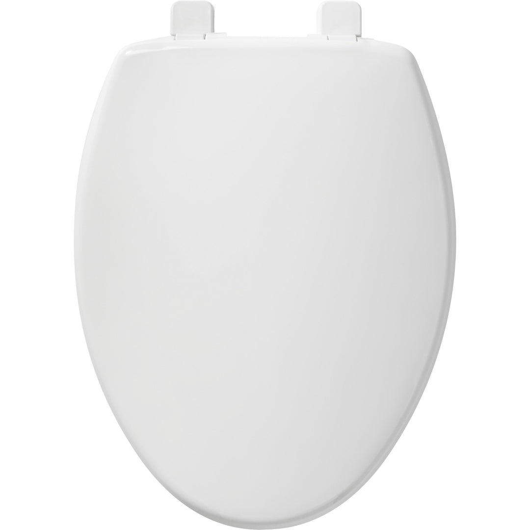 7300/730SL Bemis Hospitality Plastic Toilet Seat in White with Stay·Tite® Seat Fastening System™ and Whisper·Close®