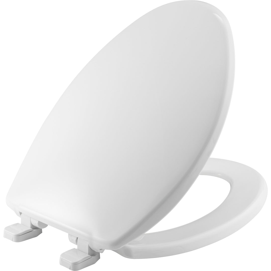 7300/730SL Bemis Hospitality Plastic Toilet Seat in White with Stay·Tite® Seat Fastening System™ and Whisper·Close®