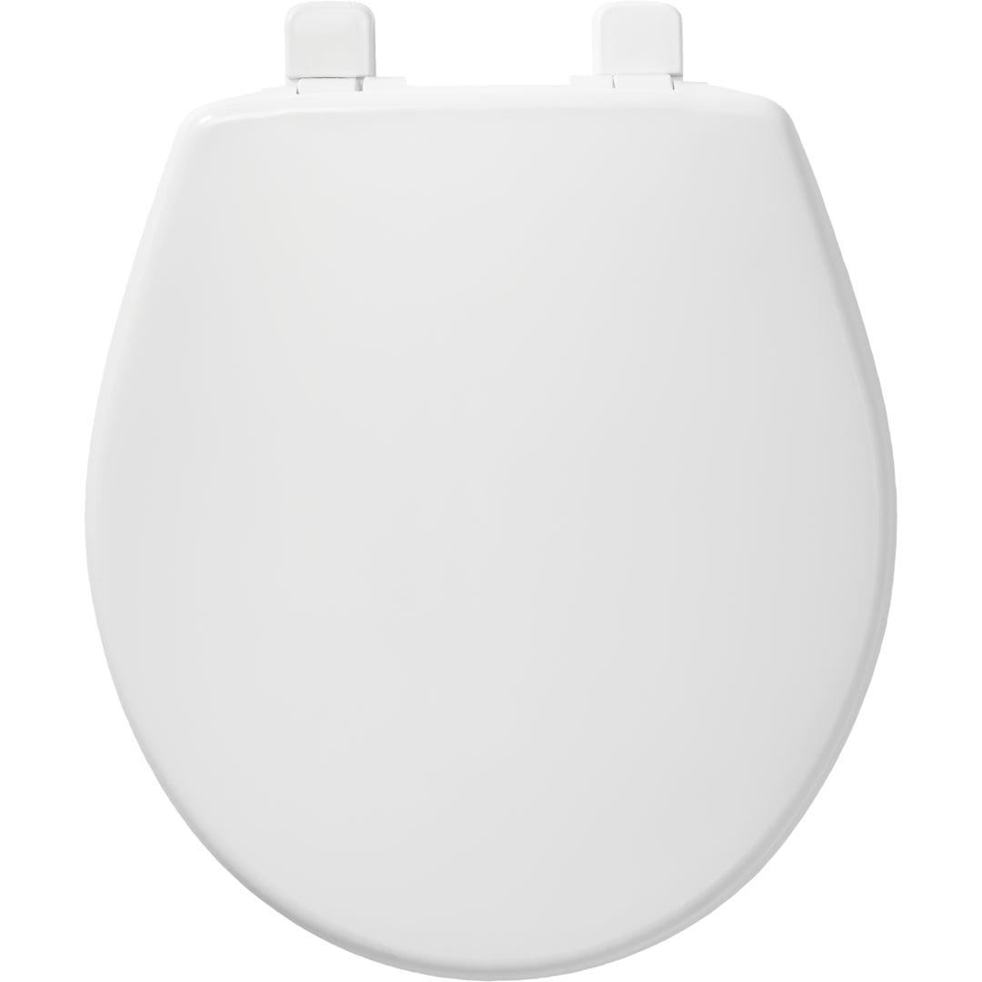 7300/730SL Bemis Hospitality Plastic Toilet Seat in White with Stay·Tite® Seat Fastening System™ and Whisper·Close®