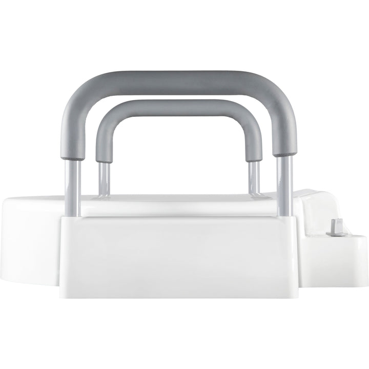 A84505T Bemis Independence Rise™ Plastic 4.5" Raised Toilet Seat with Support Arms Featuring  Stay·Tite® Seat Fastening System™ and Easy·Clean®