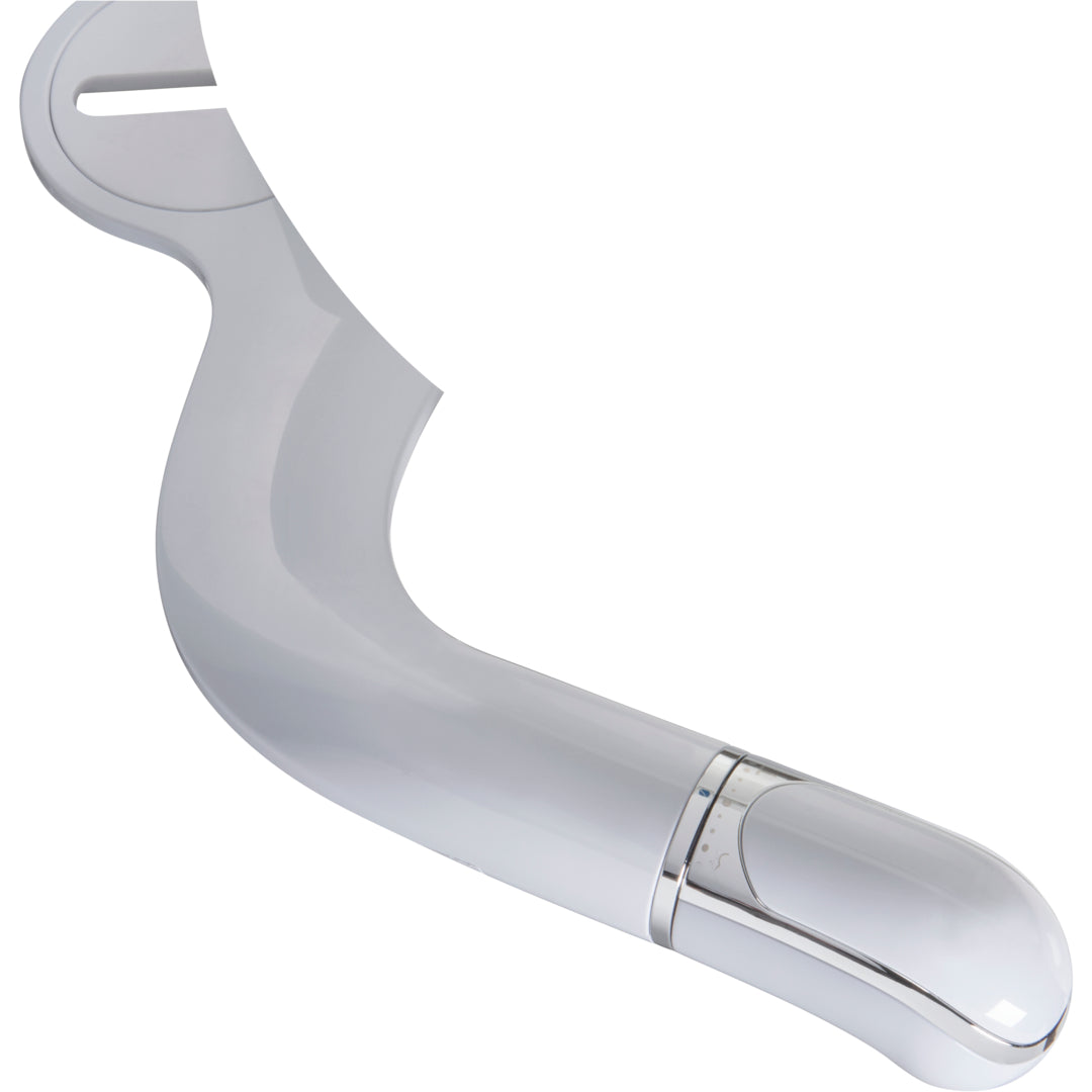 E/R85320H20 ARM Bemis Independence Assurance® with Clean·Shield™, Support Arms, and Personal Wash Bidet is a Plastic 3" Raised Toilet Seat Featuring Stay·Tite® Commercial Fastening System™ and Super·Grip® Bumpers