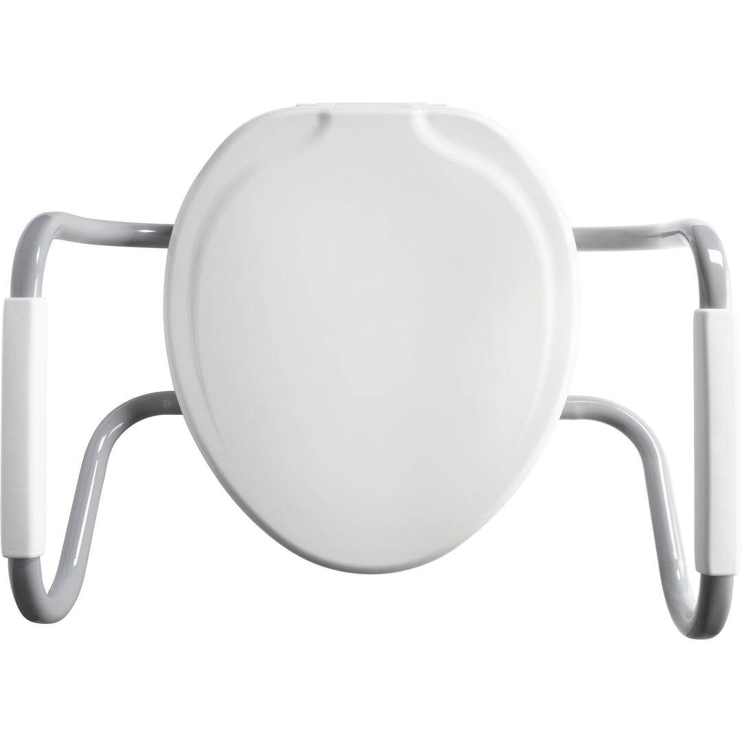 E/R85320ARM Bemis Independence Assurance® with Clean·Shield™ with Support Arms Featuring Stay·Tite® Commercial Fastening System™ and Super·Grip® Bumpers