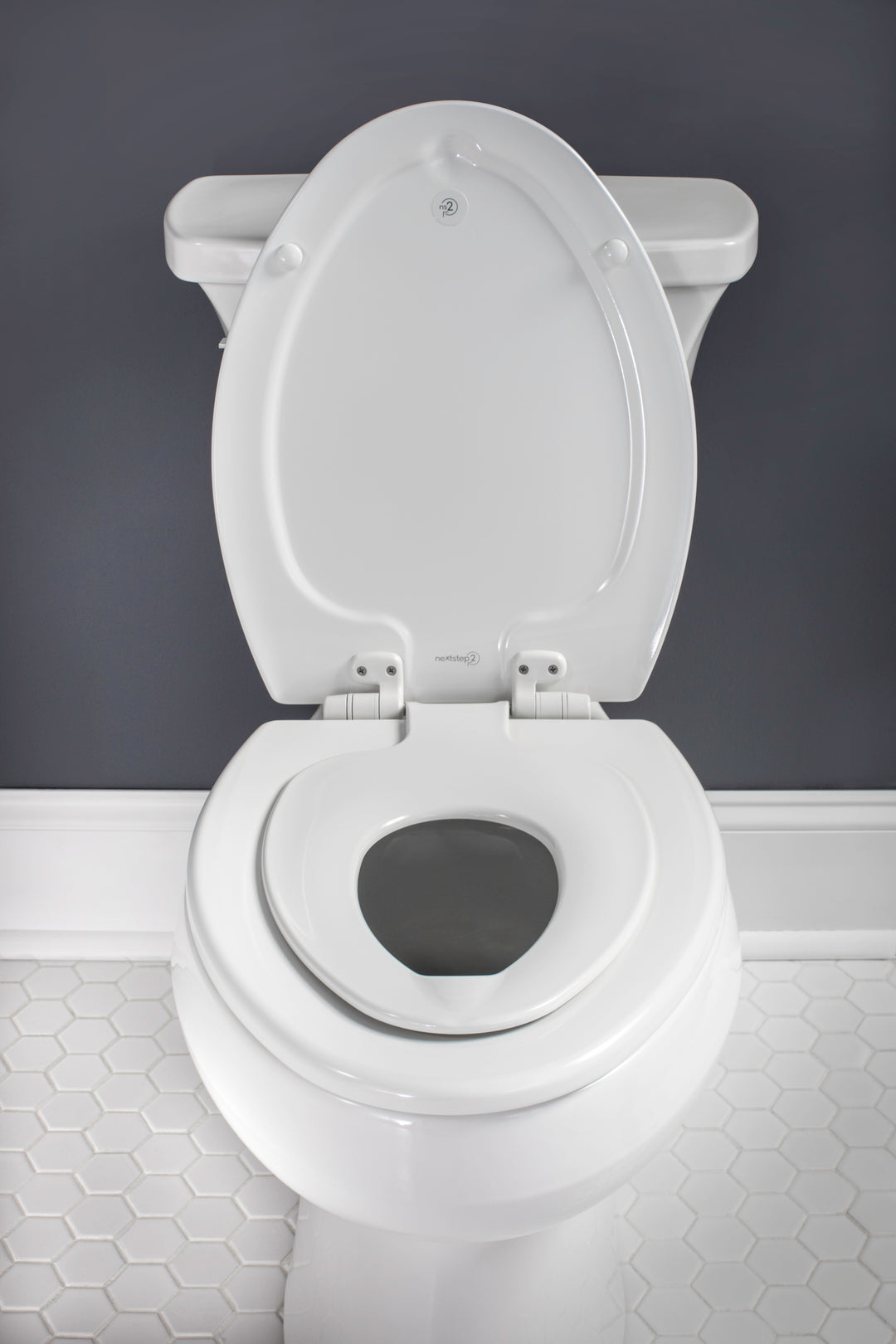 1888/888SLOW Bemis NextStep2® Enameled Wood Potty Training Toilet Seat Featuring Stay·Tite® Seat Fastening System™, Whisper·Close®, Precision·Fit®, and Easy·Clean®