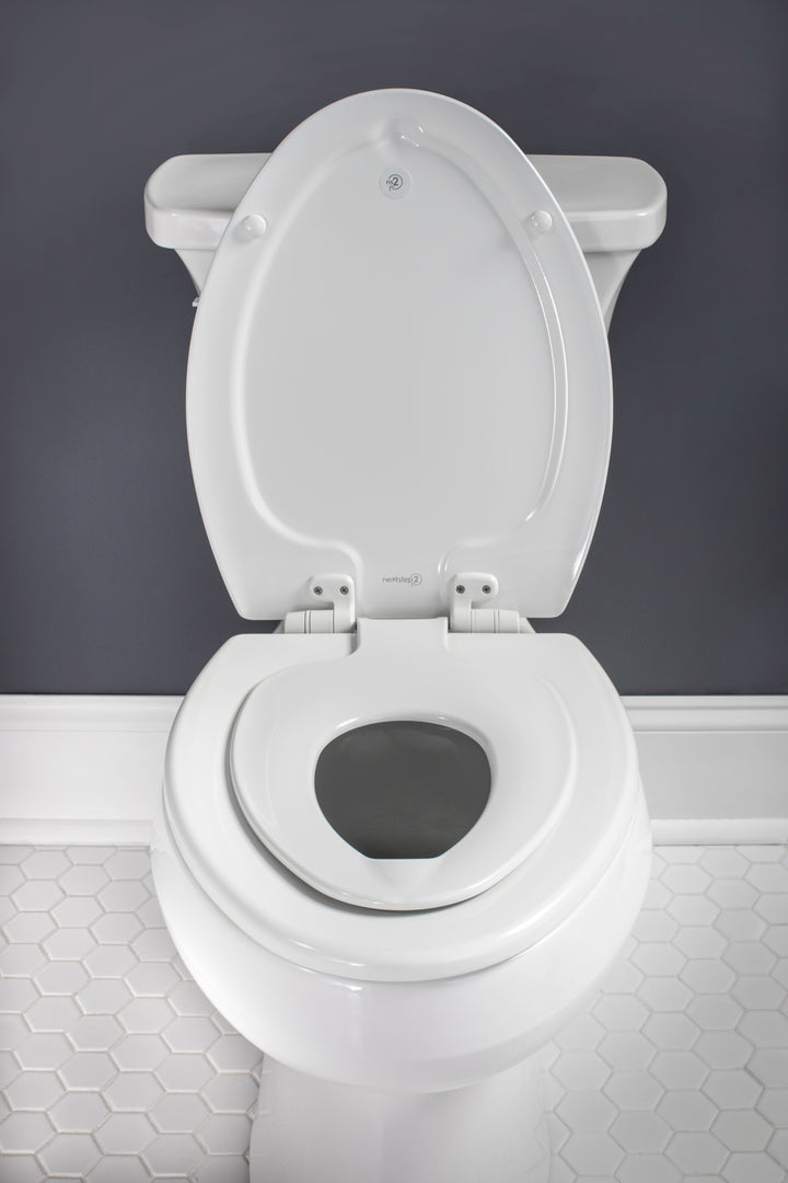 1888/888SLOW Bemis NextStep2® Enameled Wood Potty Training Toilet Seat Featuring Stay·Tite® Seat Fastening System™, Whisper·Close®, Precision·Fit®, and Easy·Clean®