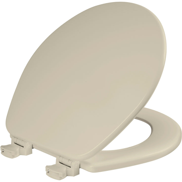 540EC Church Round Enameled Wood Toilet Seat in White Featuring Easy·Clean®
