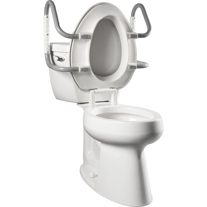 E/R85320ARM Bemis Independence Assurance® with Clean·Shield™ with Support Arms Featuring Stay·Tite® Commercial Fastening System™ and Super·Grip® Bumpers