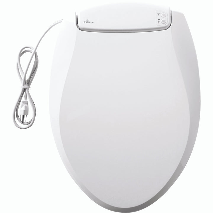 H1900/900NL Bemis Radiance™ Plastic Heated Toilet Seat Featuring Stay·Tite® Seat Fastening System™, Whisper·Close®, Precision·Fit® and Super·Grip® Bumpers