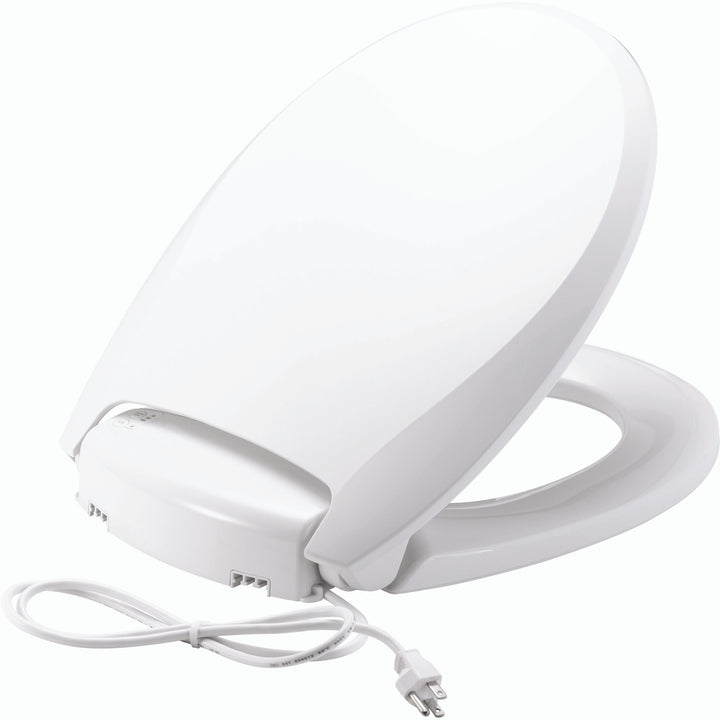 H1900/900NL Bemis Radiance™ Plastic Heated Toilet Seat Featuring Stay·Tite® Seat Fastening System™, Whisper·Close®, Precision·Fit® and Super·Grip® Bumpers