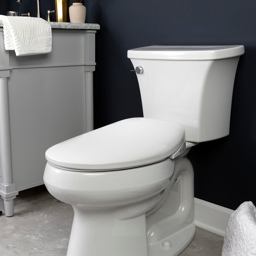 HV2000E Haven Bidet Bemis Elongated Plastic Bidet Toilet Seat White Featuring Stay·Tite® Seat Fastening System™