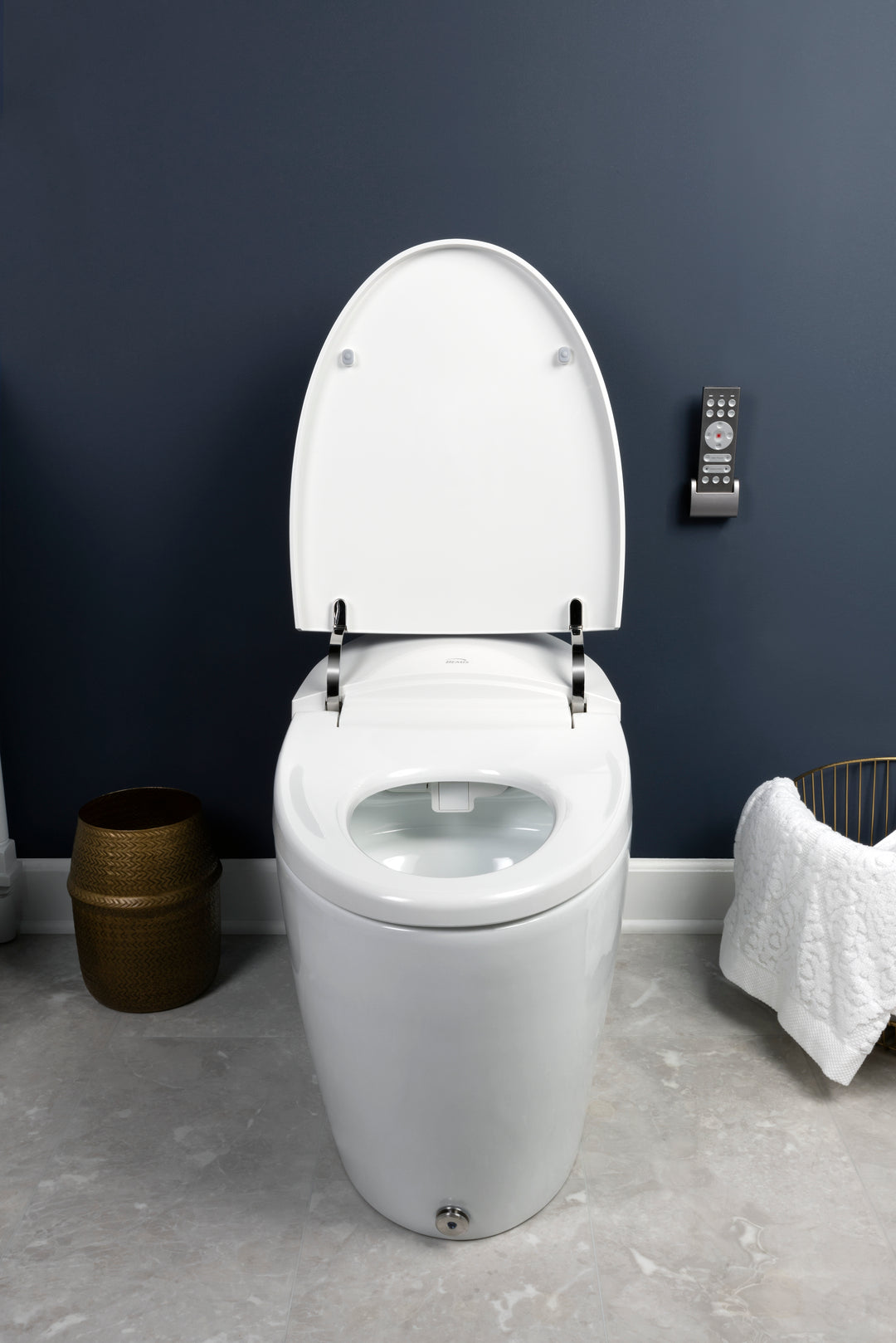 S5000E Bemis Sanctuary 5000 Elongated Plastic/Ceramic Bidet Toilet White