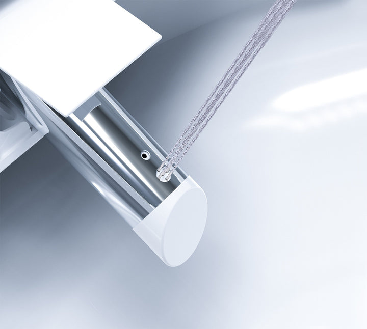 S5000E Bemis Sanctuary 5000 Elongated Plastic/Ceramic Bidet Toilet White