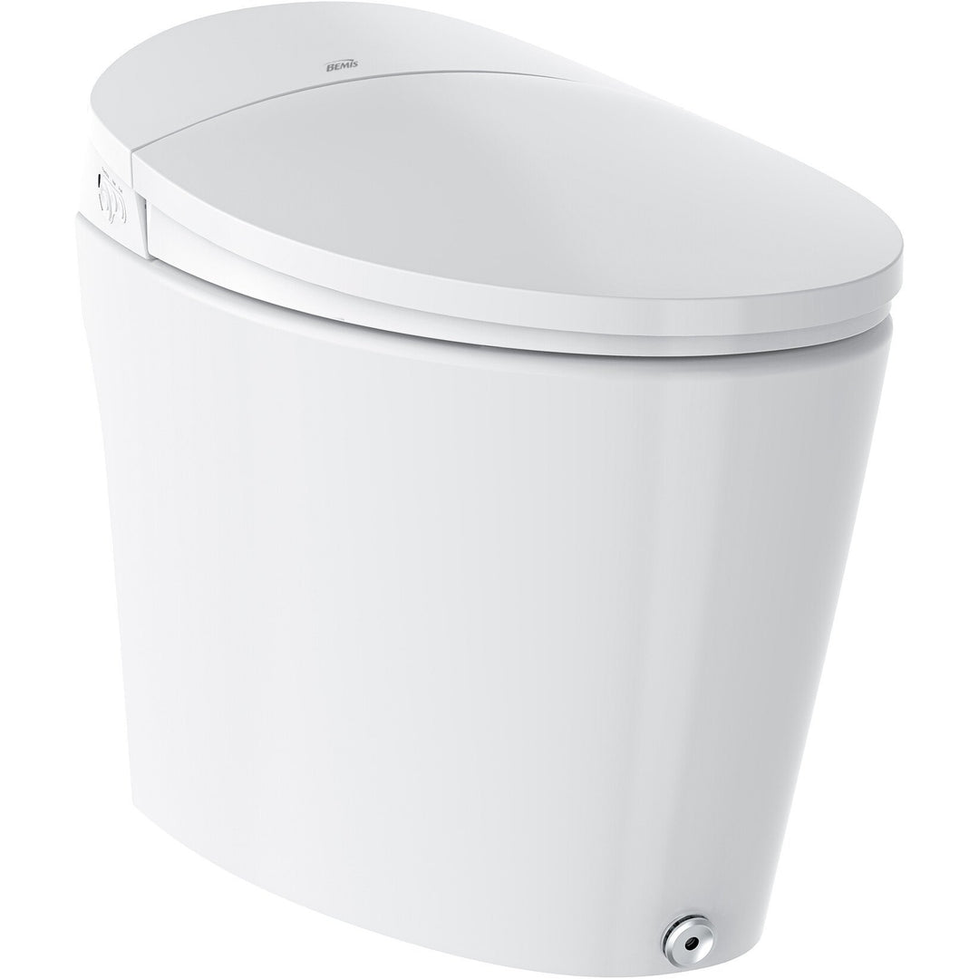 S5000E Bemis Sanctuary 5000 Elongated Plastic/Ceramic Bidet Toilet White