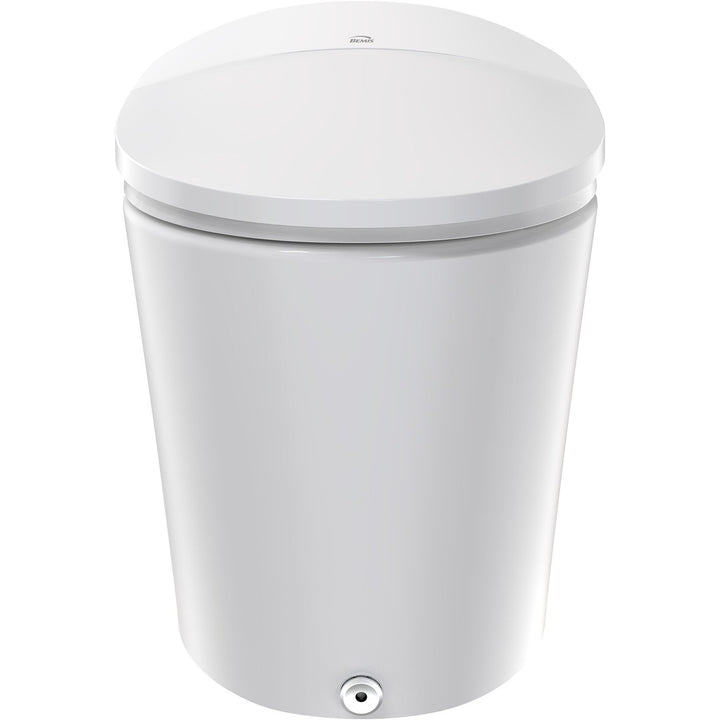 S5000E Bemis Sanctuary 5000 Elongated Plastic/Ceramic Bidet Toilet White