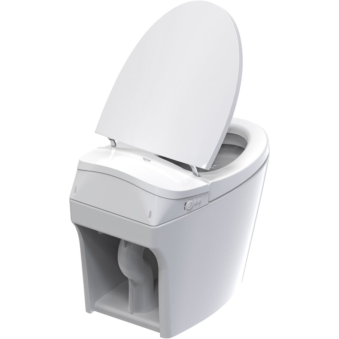 S5000E Bemis Sanctuary 5000 Elongated Plastic/Ceramic Bidet Toilet White